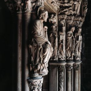 El Parteluz del Pórtico de la Gloria - Catedral de Santiago