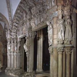 Tímpano  del Pórtico de la Gloria - Catedral de Santiago